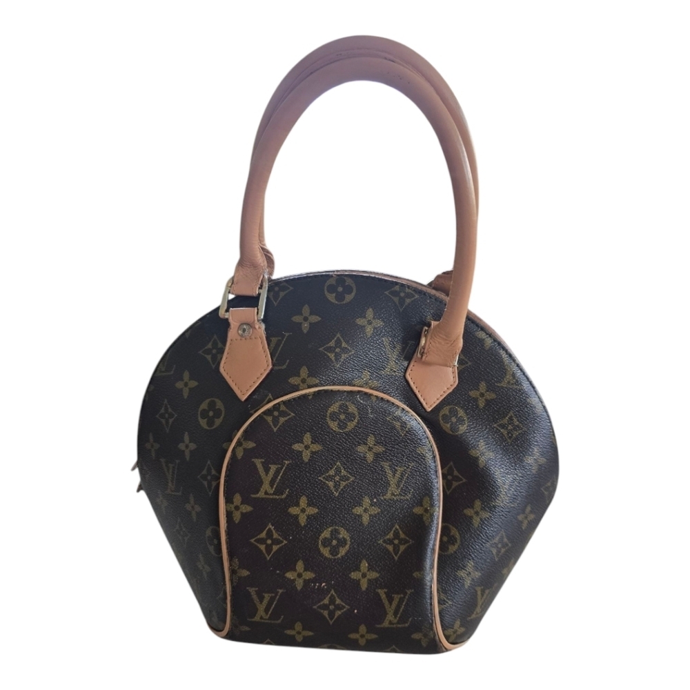 $2700 Louis Vuitton Women Ellipse PM Bucket Handbag Brown Monogram - Picture 2 of 16